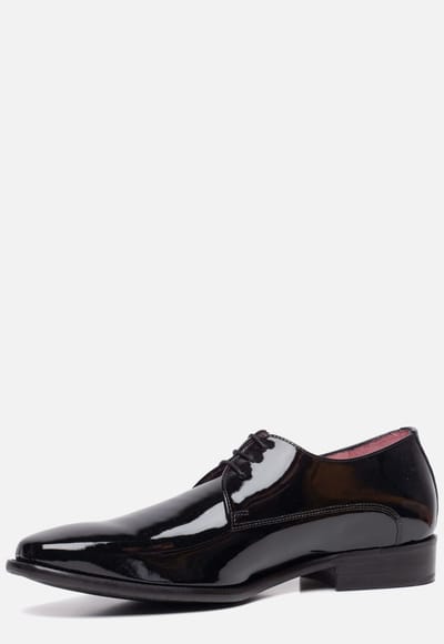 Floris van Bommel Floris van Bommel Veterschoenen zwart Leer 310331
