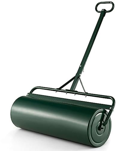 Gazonwals 63L, 90 cm - Handwals voor Egaliseren van Gazons, Vulbaar met Water of Zand
