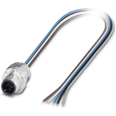 Phoenix Contact 1520068 Sensor/actuator inbouwconnector M12 Aantal polen (sensoren): 5 Stekker, inbouw 0.50 m 1 stuk(s)