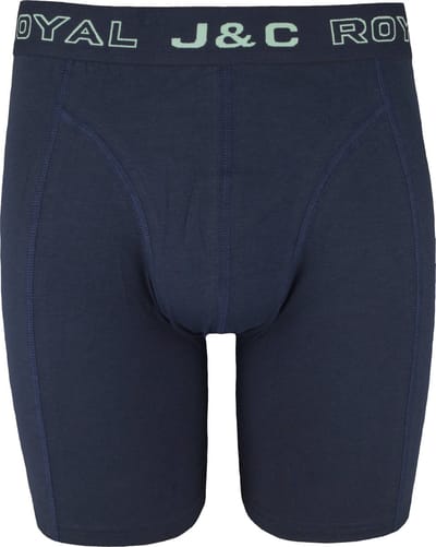EEN ZEER LUXE EN ELASTISCHE HERENBOXERSHORT MET LANGE PIJPEN J&C - maat M