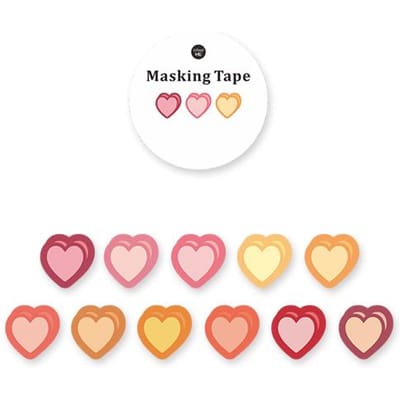 1 Stuk Liefdesgedicht Serie Decoratie Speciale Vorm Washi Afplaktape Creatieve Scrapbooking Schrijfwaren Schoolbenodigdheden C