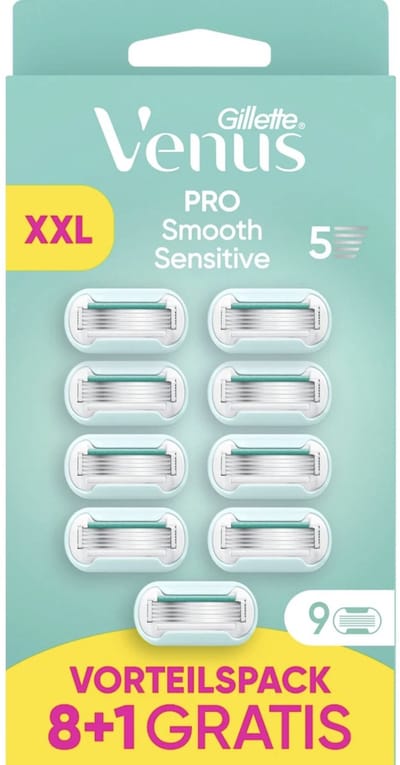 Gillette Venus - Pro Smooth Sensitive - 9 stuks
