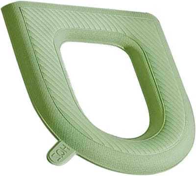 Toiletzitkussen - Toiletverhoger - Comfort Verhoging - Waterdicht EVA Materiaal - 43 x 39 cm - Avocado Groen