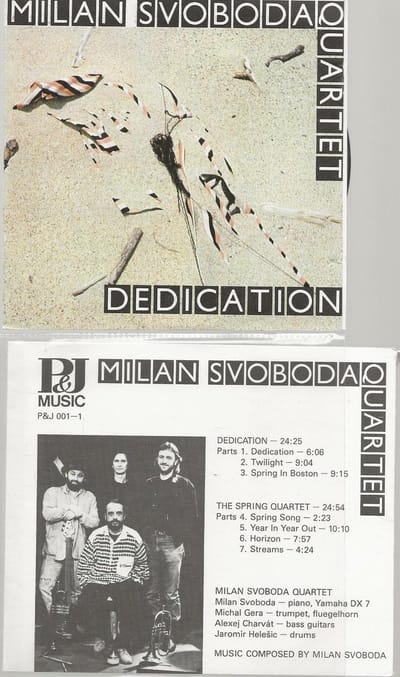 MILAN SVOBODA QUARTET- DEDICATION