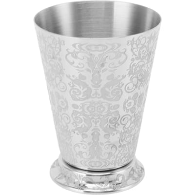 Gobelet à cocktail Acier inoxydable 304 Finition argentée Mug Moscow Mule pour bars Maison Motif Totem