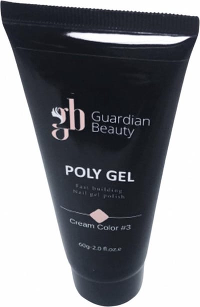 Guardian Beauty Polygel - Cream Color #3 - 60g - Polyacryl Gel