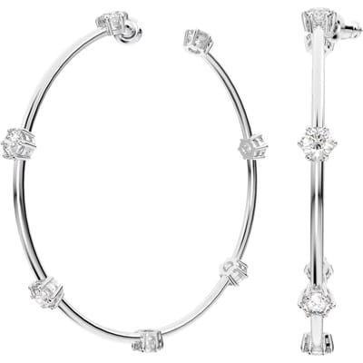 Bracelet jonc Constella en cristal Swarovski 5638698 White/Silver|M|Box (Random Color) blue