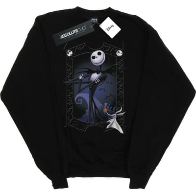 Disney Dames/Dames Nightmare Before Christmas Pumpkin King Sweatshirt (Zwart)