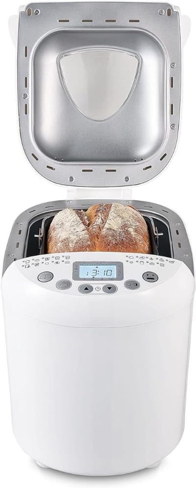 Aurixi® Broodbakmachine - Broodbakmachines - Broodbak machine - Wit- ‎24cm x 35cm x 30cm