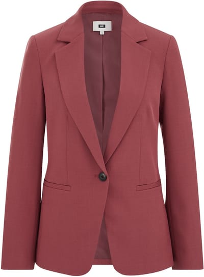 WE Fashion Dames slim fit blazer