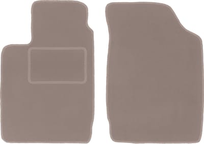 Beige voormatten voor: Renault Thalia I sedan (2000-2010)