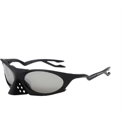 RUISIMO Y2k Punk Zonnebril Cool Dames Heren Luxe Buiten Sport Mode Omhullend Rond Trend Merk Ontwerp gray
