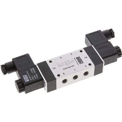 5/2 G1/8'' Bi-Stabiel Magneetventiel 230V AC 2-10bar/28-140psi Airtec
