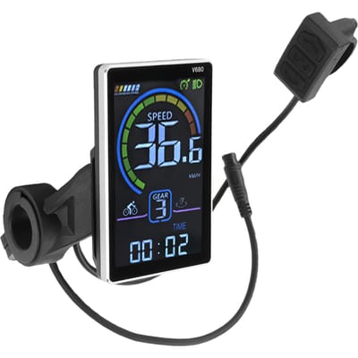 Elektrische Fiets LCD Display 6 Pin M5 Scooter LCD Display Paneel Fietsaccessoire Eenvoudig te Installeren