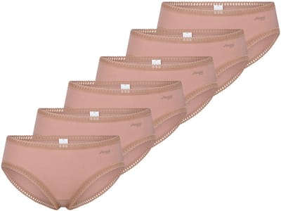 sloggi Dames hipster slip 6 pack GO Crush