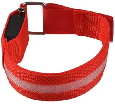 SportArmband met LED verlichting - Reflecterende Hardloop Verlichting - 1 Stuk - LED Lampje - Rood - Hardloop Fiets Sport Armband - CHPN