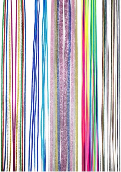Kleurige Haaraccessoires voor Kinderen - 99 Stuks Haarbandjes voor Vlechten en DIY Haarstyling voor Meisjes en Vrouwen, Geschikt voor Feestjes en Dagelijks Gebruik