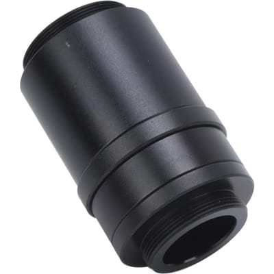 1X Adaptateur d'objectif à monture C Adaptateur pour caméra de microscope pour microscope stéréo trinoculaire simul-focal