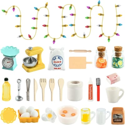 Miniatuur Keukengerei en Accessoires voor Poppenhuizen