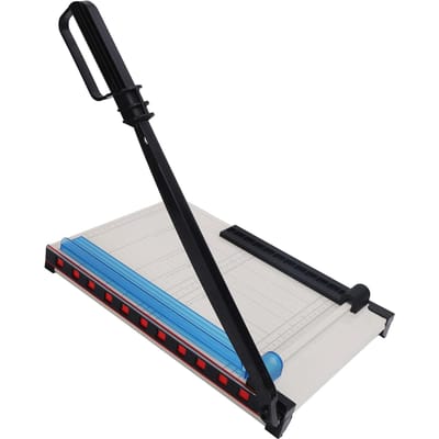 Handmatige Papiersnijder Scherp Mes Nauwkeurig Snijden Papiersnijmachine voor Foto's Kaarten Etiketten black