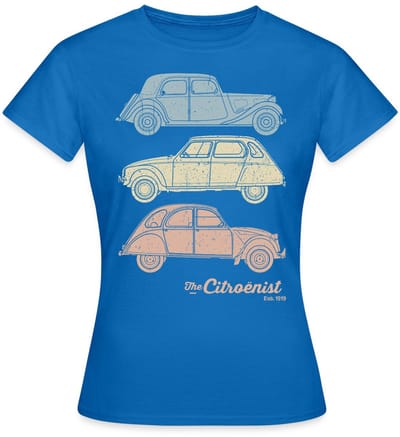 Citroën 2CV The Citroenist T-Shirt Dames