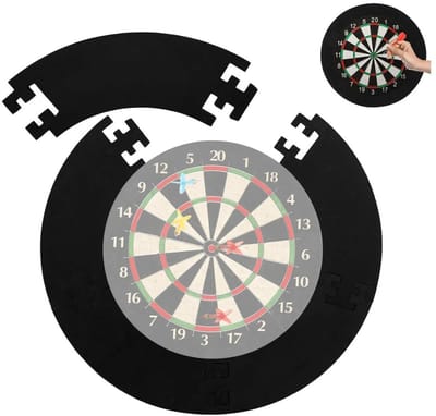 RWB® Dartbord Surround Ring - Dartbordring - Dartbord Muurbeschermer - 45 x 72 x 4 - 5 Delig