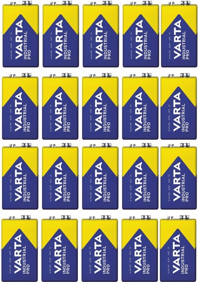 Varta - R9V R-9 6LR61 9V R-9 alkalinebatterijen - 20 stuks