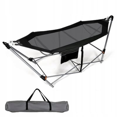 Draagbare Camping Hamak met Standaard - Max 150 kg