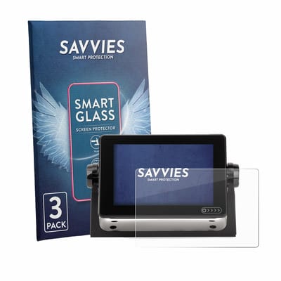 3 Stuks Savvies Screenprotector - geschikt voor Raymarine Axiom+ 7 - beschermfolie glas transparant