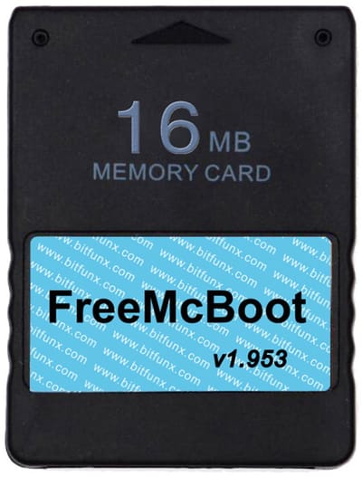 Mmgoqqt - Geheugenkaart - Geldt voor Sony PS2 - 16MB - 1 Stuk - Free McBoot Functionaliteit