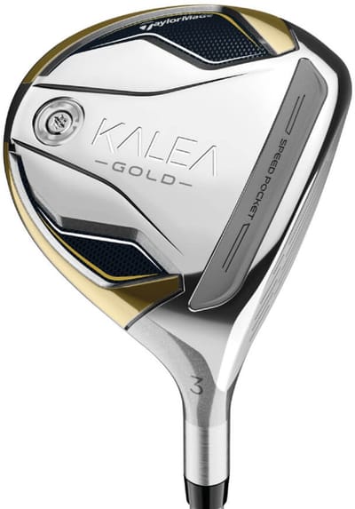 TaylorMade Kalea Gold Dames Fairway Wood | 7 | 23° Loft | Rechtshandig | |