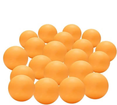 Tafeltennisballen - Pongballen Paddleballen - Spel en Hobby - Duurzaam ABS Materiaal - 40 mm Standaard - Geel