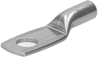 10 stuks Kalitec ER06-5 roestvrijstalen buisvormige kabelogen V4A 1,5-2,5 mm² | Aansluitmaat M5 | Niet-geïsoleerde, roestvrije kabelogen voor elektrische aansluitingen en industriële toepassingen