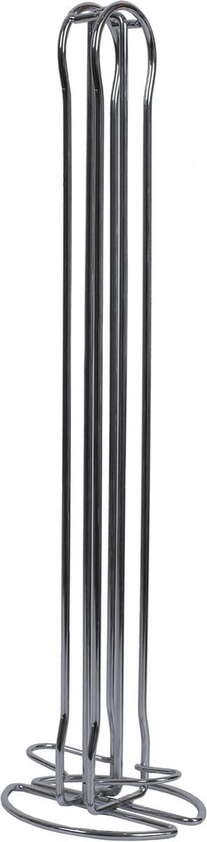 Nespresso Capsulehouder Metaal – Geschikt voor 20 Cups – Draaibare Koffiecup Houder / Capsule Organizer – Stijlvolle Opberger voor Koffiecorner of Keuken – Ø10 x 37,5 cm – Zilver