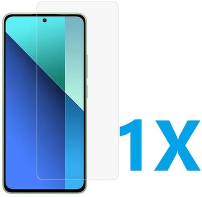 Screenprotector Glas - Tempered Glass Screen Protector Geschikt voor: Xiaomi Redmi 13 4G / Redmi 13 5G / Poco M6 - 1x