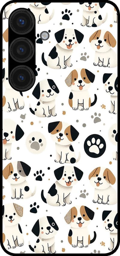Smartphonica Telefoonhoesje geschikt voor Samsung Galaxy S24 Plus met honden opdruk - TPU backcover case dog design geschikt voor Samsung Galaxy S24 Plus