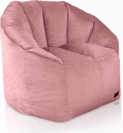 Luxe Zitzak XXL voor Woonkamer of Jeugdkamer - Modern Fluweel Design in Roze