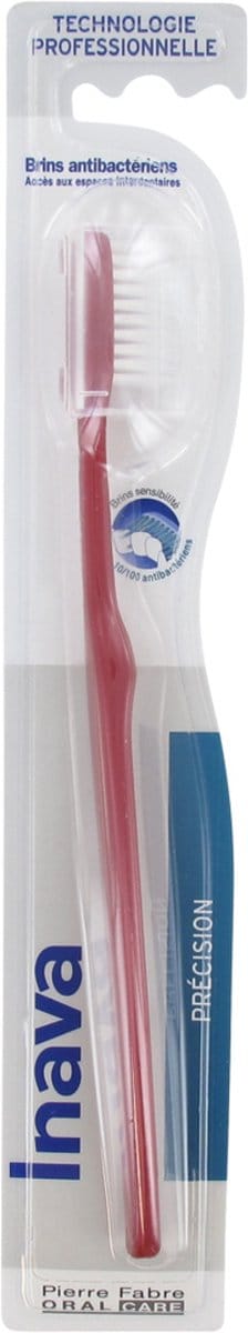 Inava Precisie Tandenborstel 10/100 (Kleur : Rood)