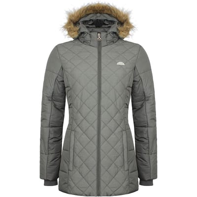 Ellesse Dames Donkergrijze Mantel met Capuchon