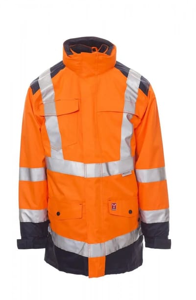 Payper Hisafe - fluorescent orange/navy blue - 4XL