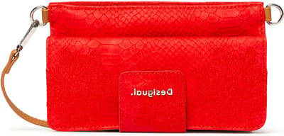 Desigual Schoudertas Hela Carmen Long Wallet Carmin Rood Veelkleurig