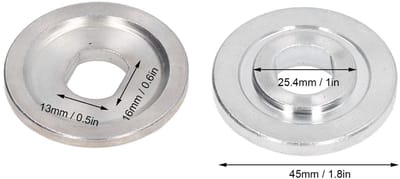 Dailygoods- Zaagblad 10 Inch - Hardmetaal Drukplaat - 2-Delige Set - Slijtvast - Geschikt voor Aluminium Zaagmachines - Compact Ontwerp
