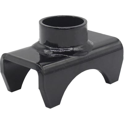 Adaptateur d'essieu de cric de bouteille, cric hydraulique, support de selle de levage, outil de levage de voiture de remplacement noir