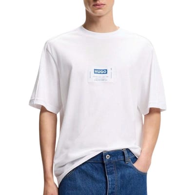 regular fit T-shirt van puur katoen model 'NURAZTI'