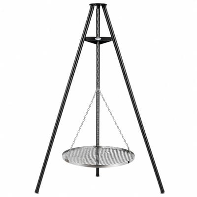HEAT BBQ Tripod - Driepoot met Rooster - Zwart - Staal - Ø65 cm