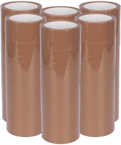 Bruine PP Verpakkingstape 50mm x 66m Stil Afrolbaar - Sterke Sluiting voor Pakketten