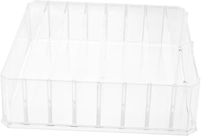 Make-up Organizer - Cosmetica Houder - Bureau Opruimen - Transparant Acryl - 24x23x8cm - Transparant