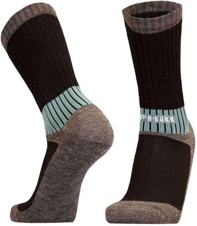 Uphillsport Wandelsokken Vaaru Bamboe Zwart/grijs Maat 39-42