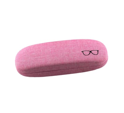 Brillenkoker - Brillendoos - Stijlvolle brillenkoker - Brillenetui - Brillenhoes - Hard Case - Krasbestendige - Harde Schaal - Draagbaar - 160*62*40mm - Roze - brillendoos dames heren