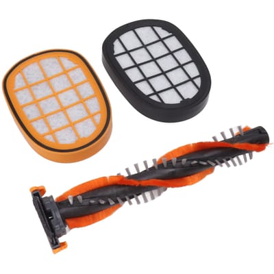 Brosse Rouleau Aspirateur Jaune Noir Filtre Remplacement Aspirateur Accessoire Kit Pièces de Rechange pour FC6822 6823 6827 black